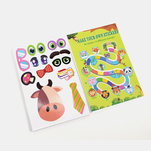 Maak Je Eigen Stickers Voor Kinderen Maak Een Dierengezicht Stickers, Maak Je Eigen Stickers Stickers Voor Kinderen