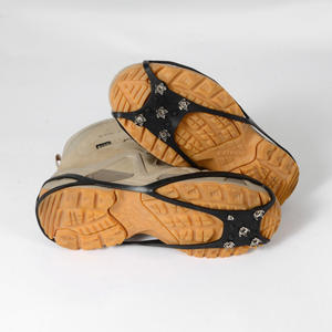 Cubrebotas Antideslizantes para Exteriores, para Nieve y Lluvia, Unisex, Suela de Goma, Talla Única 36-44, Redondos, Negros - Product Image 3