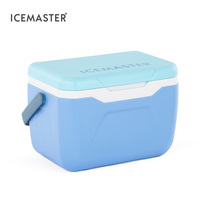 IceMaster FUN 5.5L Usine personnalisée Bonne Qualité Rétention de Glace PU Poignée Moussante Bleu 5.5L Boîte Glacière pour Jus