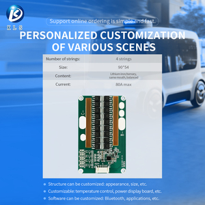 Skuter listrik, sistem manajemen baterai Lithium kustom pribadi 4S 12V 40A 50A 60A 70A Lifepo4 BMS patung <span class=keywords><strong>Model</strong></span> bersertifikat - Product Image 3