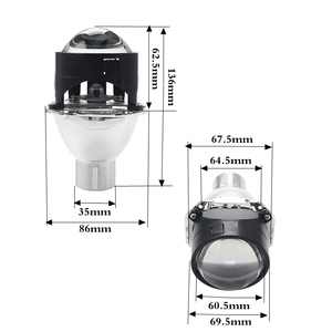Cql 2.5นิ้วเลนส์โปรเจคเตอร์ซีนอน Bi ฮาโลเจน HID <span class=keywords><strong>D2S</strong></span> H4 - Product Image 4
