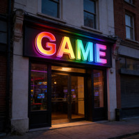 Letras RGB Luminosas 3D de Acrílico Iluminadas, Letras RGB Gigantes con Programación Personalizada para Negocios, Letreros para Exteriores de Tiendas