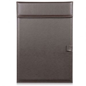 Custom Logo Office Document <b>Folder</b> <b>A4</b> PU Leather Clipboard with Pen Holder for Corporate Meeting - Product Image 4