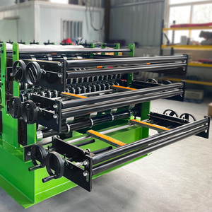 Top Quality with best price Laminated <b>Roof</b> <b>Tile</b> Double Three Layer Roll Forming Making Machine - Product Image 2