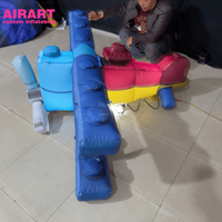 Décoration suspendue pour événement planétarium, ballon gonflable en forme d'avion de ligne pour la décoration de fêtes scolaires pour enfants