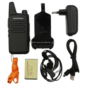 Walkie Talkie Portátil BF-T20 UHF 400-470MHz, Radio Bidireccional Analógica de 2W, 16 Canales, Alcance de 0-3km, Resistente al Agua IPX-1 - Product Image 6
