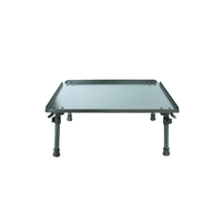 Table de bivouac en aluminium SG-PR04 Selco Support rigide matériel de pêche à la carpe pêche en lac Table en métal extérieure