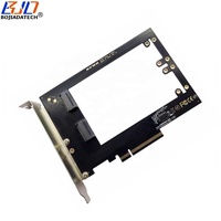 Tarjeta Adaptadora de Expansión PCI-E 4.0 8X a 2 Puertos EDSFF E1.S para SSD, Compatible con Placa Base PCIe X4x4 Bifurcación, Novedad 2026