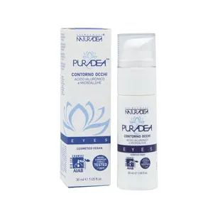 Naturadea - Puradea eye cream with Hyaluronic acid and Microalgae for all types 30ml Italian High quality Vegan Organic cosmetic