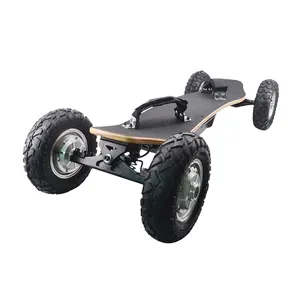 VOWPAI AG50 skateboard elektrik, roda off-road 12 inci sabuk listrik off-road kendali jarak jauh semua medan off-road