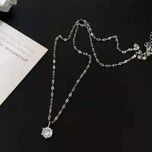 Collar de cadena de lujo para mujer, de plata esterlina 925 - Product Image 4