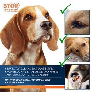 Loción Limpiadora de Ojos para Mascotas, 3.4 Fl Oz, Cuidado Ocular Suave, Fórmula Natural - Product Image 5