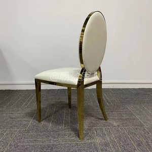 Satılık otel ziyafet düğün ve etkinlik sandalyeleri Foshan üretici istifleme Metal vinil demir yüksek yoğunluklu köpük sandalyeler - Product Image 5