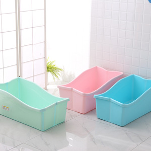 Baignoire <span class=keywords><strong>rectangulaire</strong></span> pliable <span class=keywords><strong>pour</strong></span> bébé baignoire peu encombrante <span class=keywords><strong>pour</strong></span> tout-petit <span class=keywords><strong>bassin</strong></span> de douche <span class=keywords><strong>pour</strong></span> enfants assis <span class=keywords><strong>pour</strong></span> les petites maisons - Product Image 3