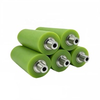 Rodillo de Silicona Industrial Personalizado, Resistente al Desgaste, Rueda Transportadora, Piezas de Maquinaria, Rodillo de Goma de Silicona