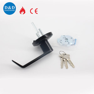 EN1125 Emergência Fire <span class=keywords><strong>Exit</strong></span> Porta Panic Sair Empurre Bar Bloqueio Aço Inoxidável Lever Trim Handle - Product Image 5