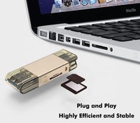 NM-lector de tarjetas de memoria OTG 2 en 1 NM y TF, nano tipo C