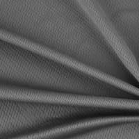 Tissu en maille à motif œil-de-perdrix 100% polyester, doublure tricotée pour vêtements de sport