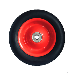 8inch Semi Pneumatic Rubber <strong>Wheel</strong> <strong>for</strong> Power Generator, air Compressor <strong>Wheel</strong>, <strong>Trolley</strong> Cart <strong>Wheel</strong> - Product Image 2