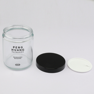 120g 250g mới đến rõ ràng Mặt Kem container rỗng Kính mỹ phẩm Jar với nắp nhựa màn hình in chất lượng cao - Product Image 6