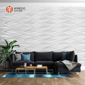Revestimiento de Pared de Alta Calidad, Diseño Interior, Panel de Madera Adhesivo, Panel de Pared <span class=keywords><strong>3D</strong></span> - Product Image 2