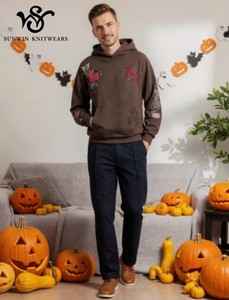 <span class=keywords><strong>Pantaloni</strong></span> Sportivi da <span class=keywords><strong>Uomo</strong></span> Grigio Scuro in Poliestere/Cotone, Traspiranti, Ecologici, Antivento, Antirestringimento, con Vita Elastica - Product Image 6