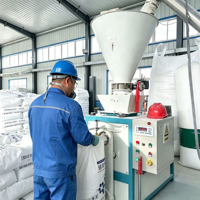 Aide à la transformation du PVC, polyéthylène chloré CPE135A, poudre blanche, excellent rapport qualité-prix et propriétés globales optimales