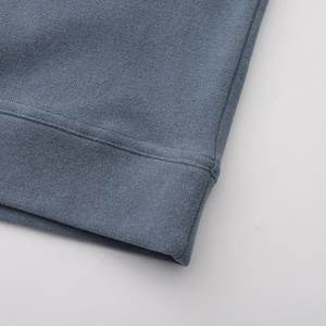 Bán buôn Đồng bằng màu sắc nhà sản xuất chuyên nghiệp đứng cổ áo đường phố tay áo lông cừu hiệu suất ngoài trời quý Zip - Product Image 6