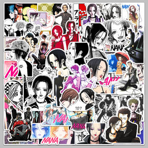 50 Uds. Pegatinas de funda de teléfono caliente de fábrica <span class=keywords><strong>Manga</strong></span> periférica decoración creativa pegatinas <span class=keywords><strong>NANA</strong></span> personalizadas baratas - Product Image 5