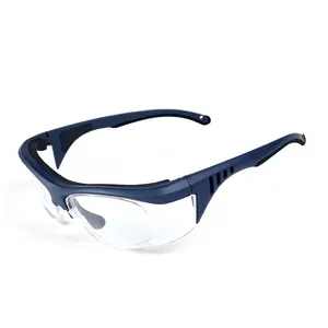HBC 도매 안전 안경 블랙 맞춤형 산업 안전 눈 보호 안경