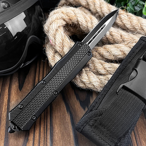 Tasca tattica Utility porta tutti i giorni 440C lama di autodifesa caccia avventura all'aria aperta coltello affilato manico in lega di zinco - Product Image 2