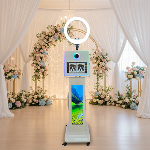 Machine Photobooth PC à Écran Tactile LCD 15,6 Pouces pour Mariages et Événements, Cabine <span class=keywords><strong>Photo</strong></span> Selfie DSLR avec Support d'Écran LCD - Product Image 3