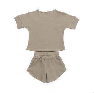 Nuevo Conjunto de Ropa de Verano para Niño, Estilo Moderno 2018, Conjunto de Ropa Infantil de Algodón, Conjuntos Casuales - Product Image 2