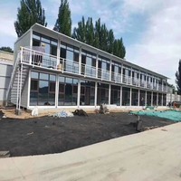 Maison modulaire préfabriquée à construction rapide pour camp de construction et bureau de chantier