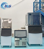 Machine à glaçons Blg 5 tonnes Machine à glaçons en cubes de grande capacité avec refroidissement par eau