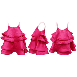 Vestido Maxi con Volantes y Abertura Alta al Hombro, Elegante Vestido de Noche para Mujer, Vestido Casual de Moda Africana para Mujer al por Mayor - Product Image 3