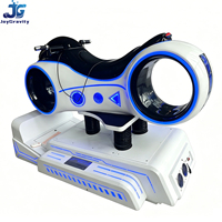 Simulateur de course de moto VR 9D, machine de jeu de moto VR dynamique, équipement de jeu VR pour parc d'attractions, à vendre