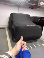 Housse de voiture personnalisée avec logo Mercedes-Benz G350d, tissu souple et flexible, housse de voiture spéciale anti-UV pour SUV diesel tout-terrain G350d