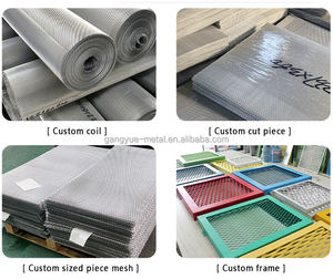 נירוסטה באיכות גבוהה מורמת רשת יהלום מתכת מורחבת - Product Image 6