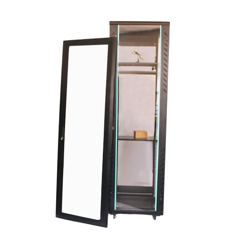 IT Network Equipment Rack Enclosure 42u Standard Network Cabinet 19 Inch 42U Server Rack Cabinet Adjustable Depth