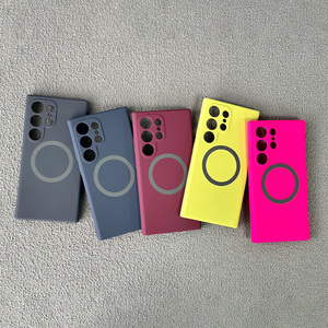 เคส S046 สำหรับ Samsung S21 Ultra แบบเต็มตัว เคสซิลิโคน Android สำหรับ Samsung S25 เคสแม่เหล็กสำหรับ Samsung A15 - Product Image 3