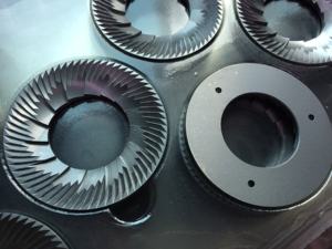 80mm EG1 düz tekerlek ticari veya ev elektrikli kahve çekirdeği değirmeni taşlama bıçakları kahve öğütücü öğütme çapaklar - Product Image 2