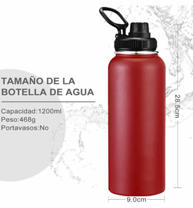 Borraccia Termica VANOW in Acciaio Inossidabile da 40 Oz, Isolamento Sottovuoto, Senza BPA, per Viaggi - Product Image 3