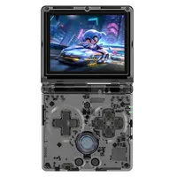 Consola de Juegos RG35XXSP con Pantalla IPS de 3.5 Pulgadas y Resolución de 640x480, 32GB + 128GB, con Más de 10000 Juegos, Linux/Windows 10