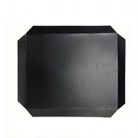 Palette de conteneur à double entrée en HDPE recyclé écologique de haute qualité avec une charge statique de 6 tonnes et une couleur personnalisée