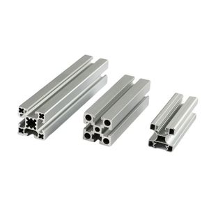 Perfiles de Aluminio Anodizado de la Serie 6000, Modulares 4040, 4060, 4080, 40120, con Ranura en T, Servicios de Soldadura, Corte y Doblado - Product Image 2