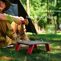Table pliante compacte Mini Table d'extérieur légère Portable pour Camping pique-nique plage voyage randonnée