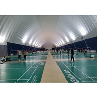 Cour de cricket gonflable Grande tente à dôme d'air pour terrain de sport de football