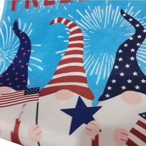 Fabricante de Banderas, Bandera Personalizada de 30x45cm, Impresión a una o dos caras, 12x18 Pulgadas, Bandera de Jardín para Navidad de Invierno - Product Image 5