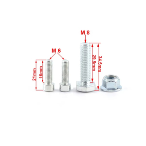 อะ<span class=keywords><strong>แด</strong></span>ปเตอร์ยกแฮนด์มอเตอร์ไซค์ 7/8 นิ้ว 22 มม. ตัวหนีบแฮนด์สำหรับมอเตอร์ไซค์ขนาดเล็ก 2 จังหวะ 47 ซีซี 49 ซีซี มินิโมโต ดirt bike และมอเตอร์ไซค์ - Product Image 4